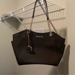 Jet Set Large Logo Tote Bag